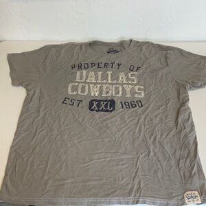 NFL Dallas Cowboys Gray Short Sleeve Tee